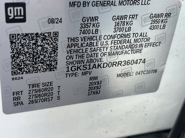 Used 2024 Summit White GMC SLE image 15