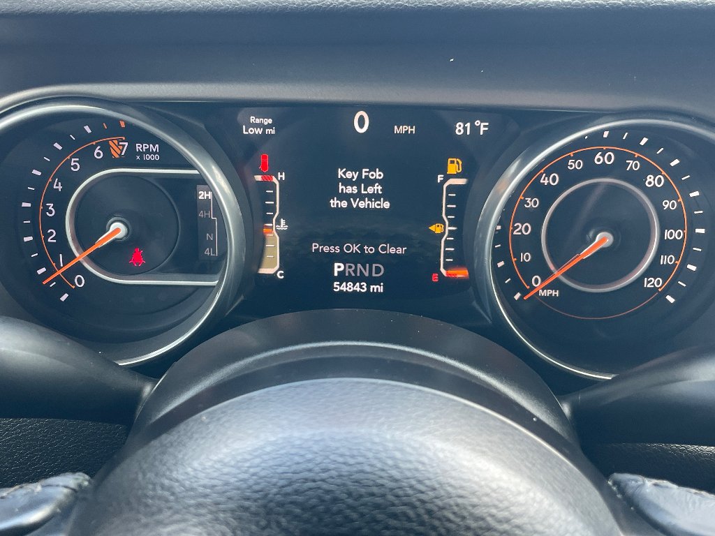 Used 2018 Granite Crystal Metallic Clearcoat Jeep Sport S image 4