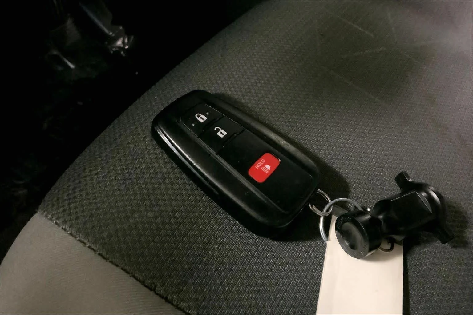 Used 2025 Midnight Black Metallic Toyota Hybrid XLE image 15