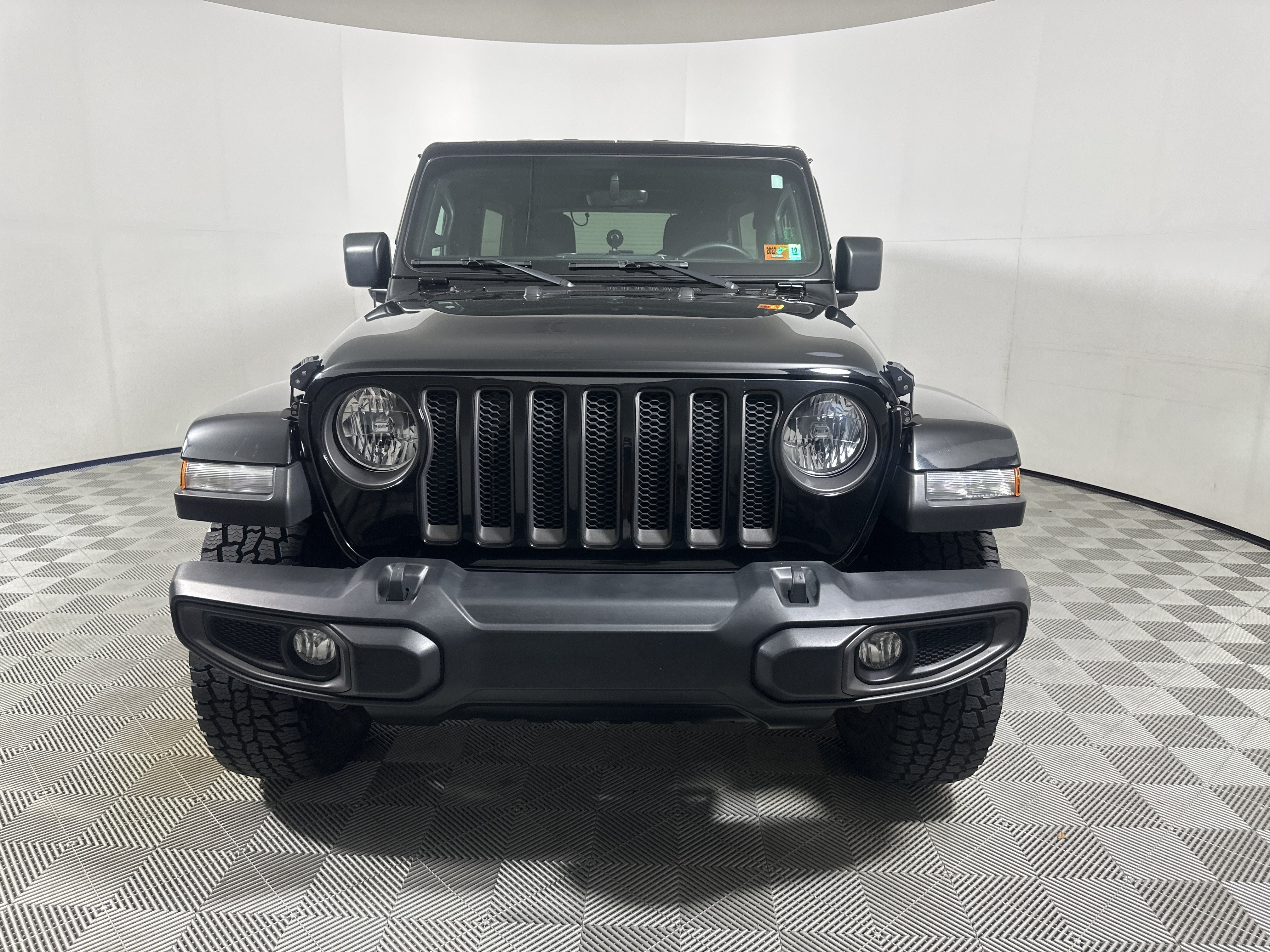 Certified Used 2021 Black Clearcoat Jeep Unlimited 80th Anniversary image 2