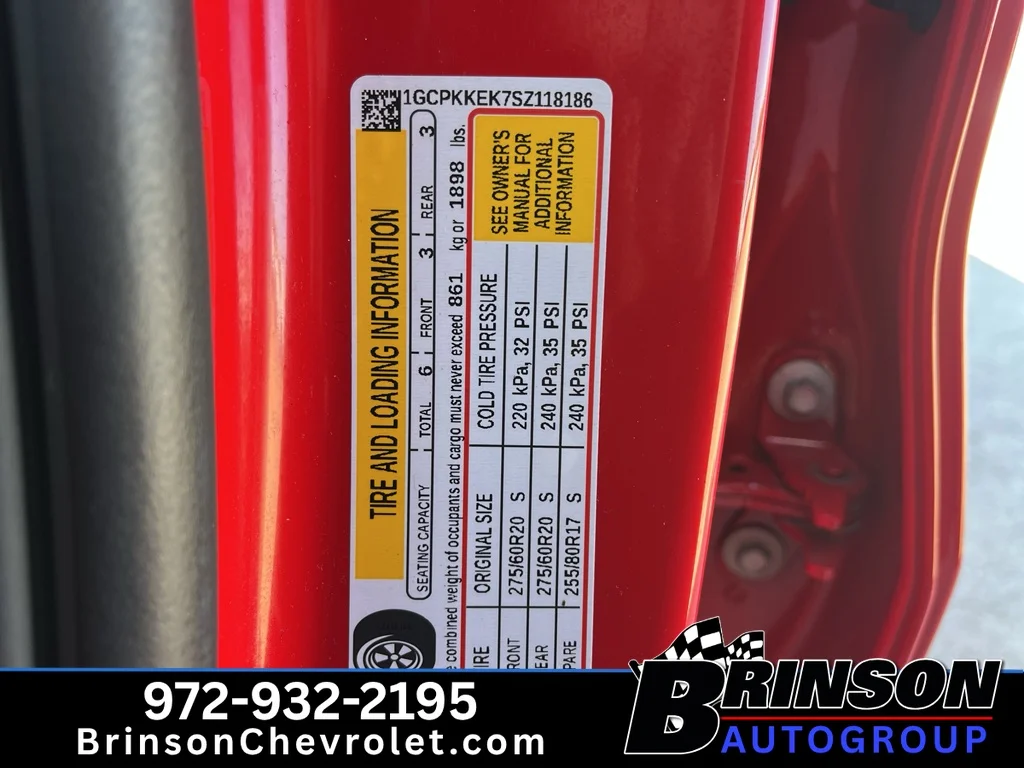 Used 2025 Red Hot Chevrolet LT image 16