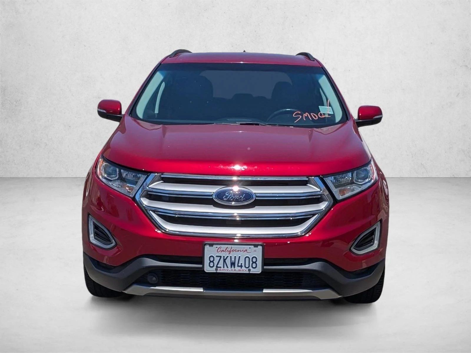 Used 2015 Ruby Red Metallic Tinted Clearcoat Ford SEL image 2