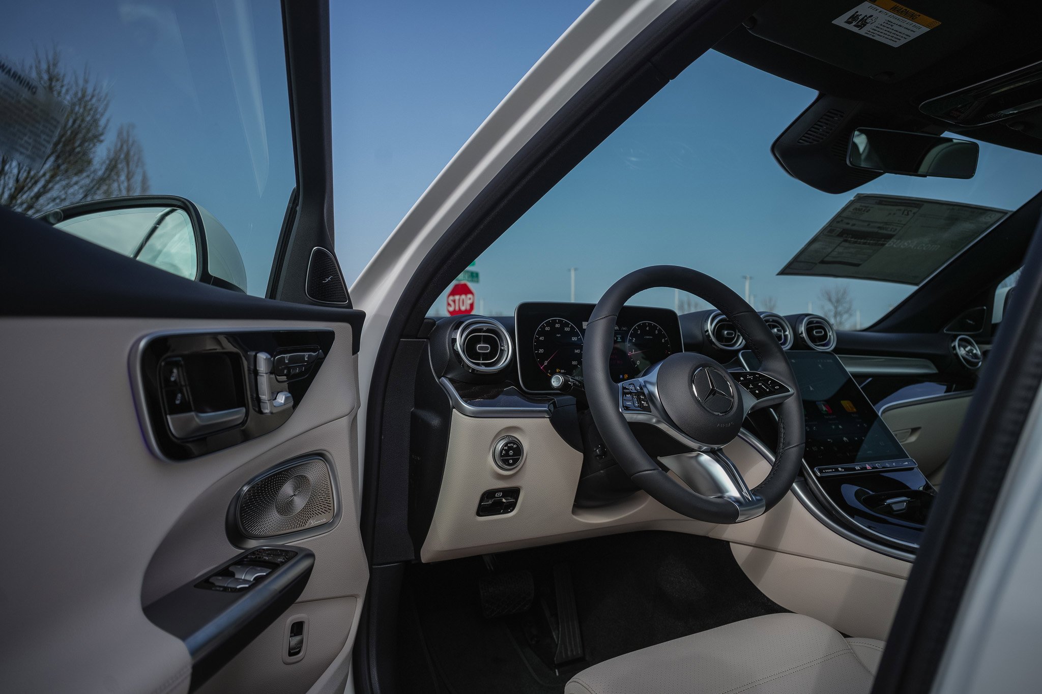New 2026 POLAR WHITE Mercedes-Benz C 300 image 14