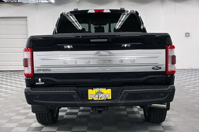 Used 2023 Agate Black Metallic Ford Limited image 5
