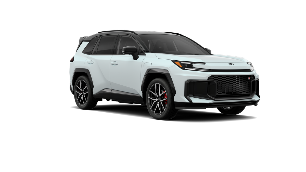 New 2026 Wind Chill Pearl with Midnight Black Metallic roof Toyota GR SPORT image 15