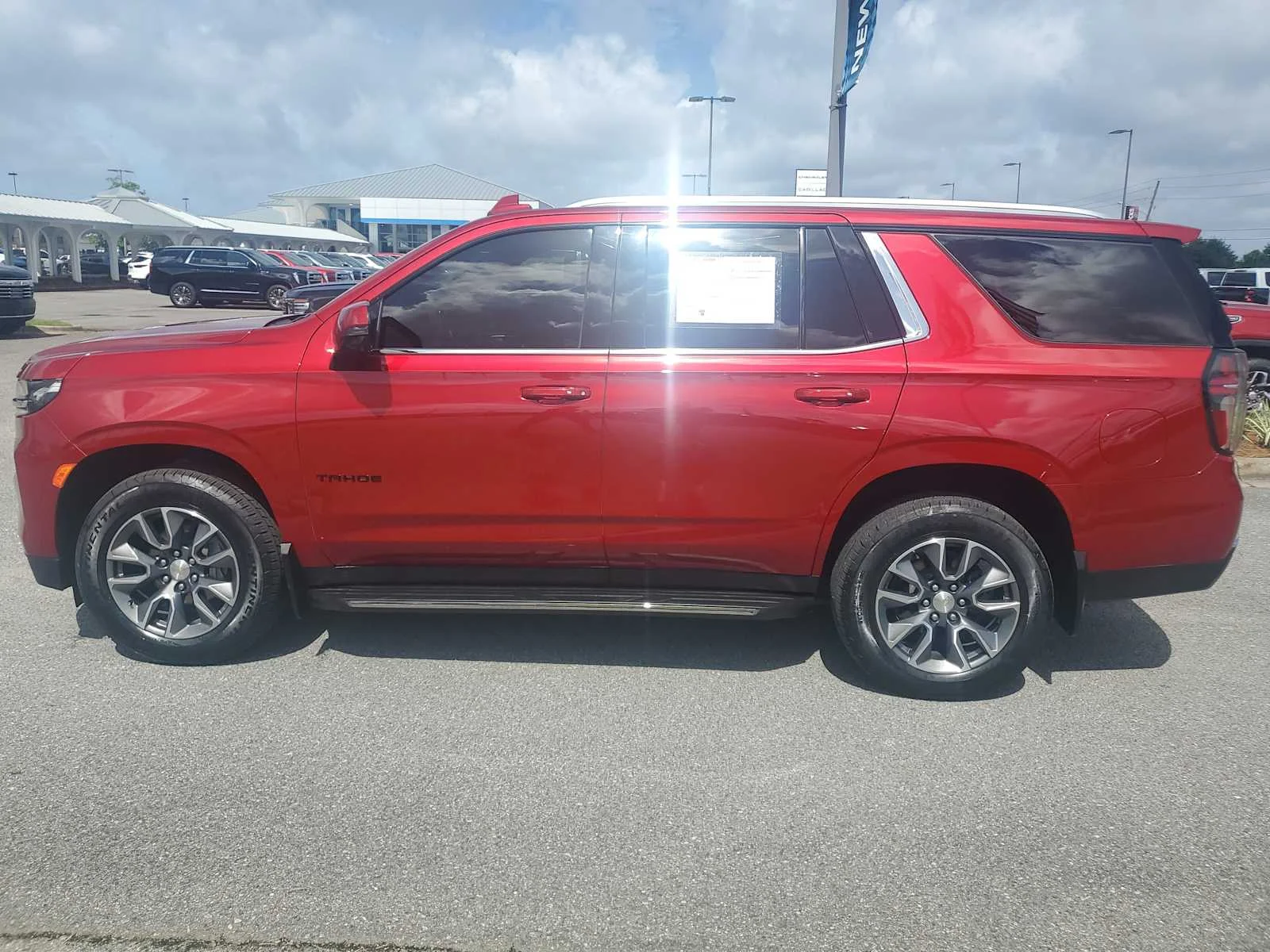 Used 2021 CHERRY RED TINTCOAT Chevrolet LT image 2