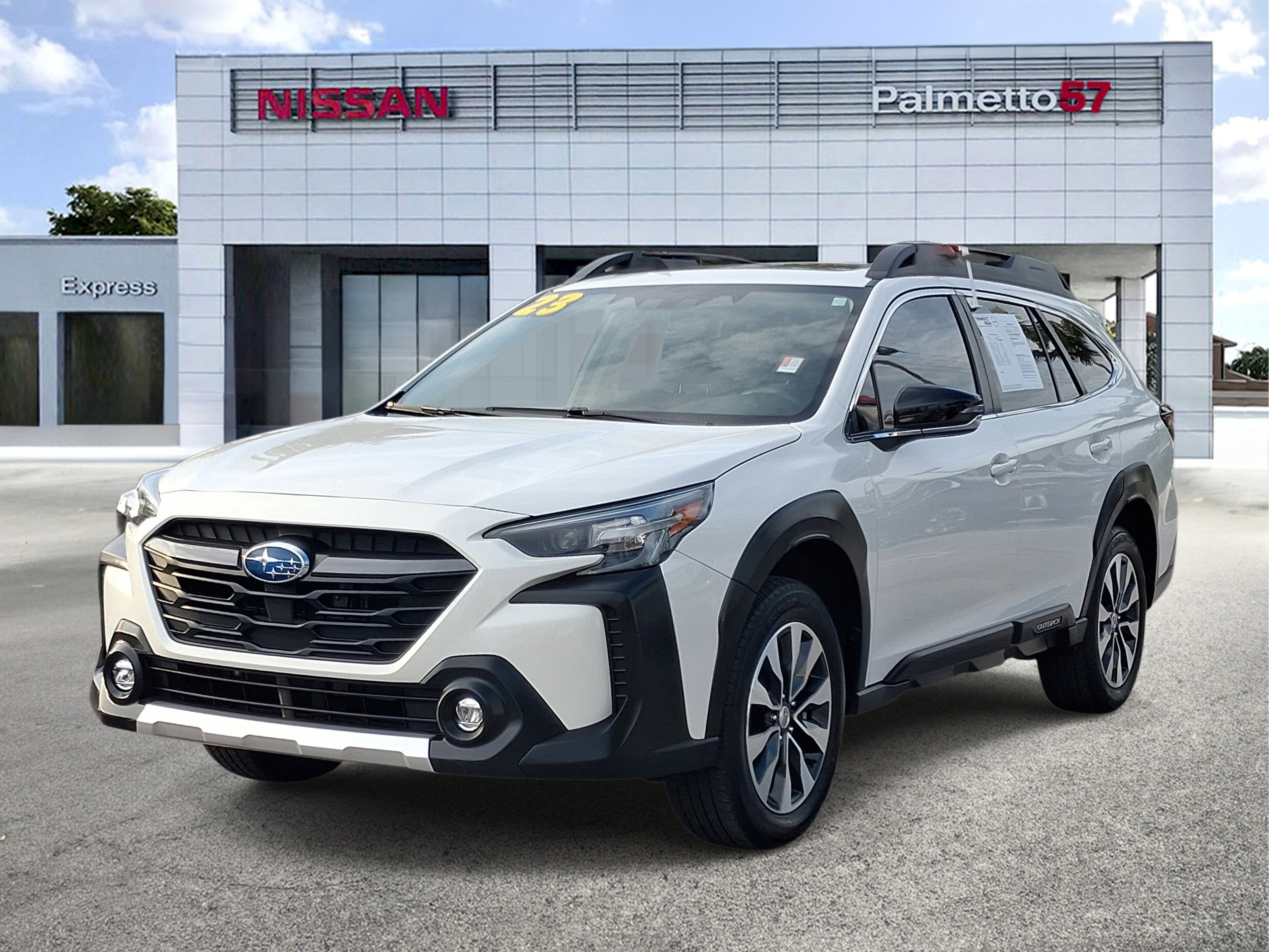 Used 2023 White Subaru Limited image 3