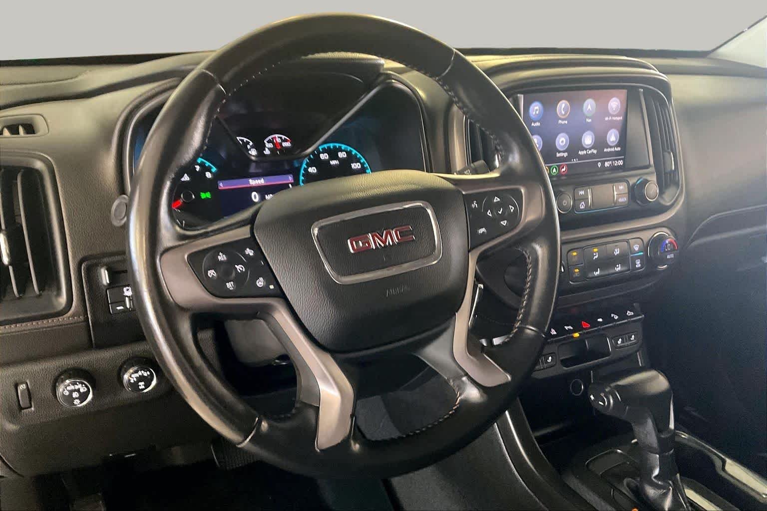 Used 2021 Summit White GMC 4WD AT4 w/Leather image 15