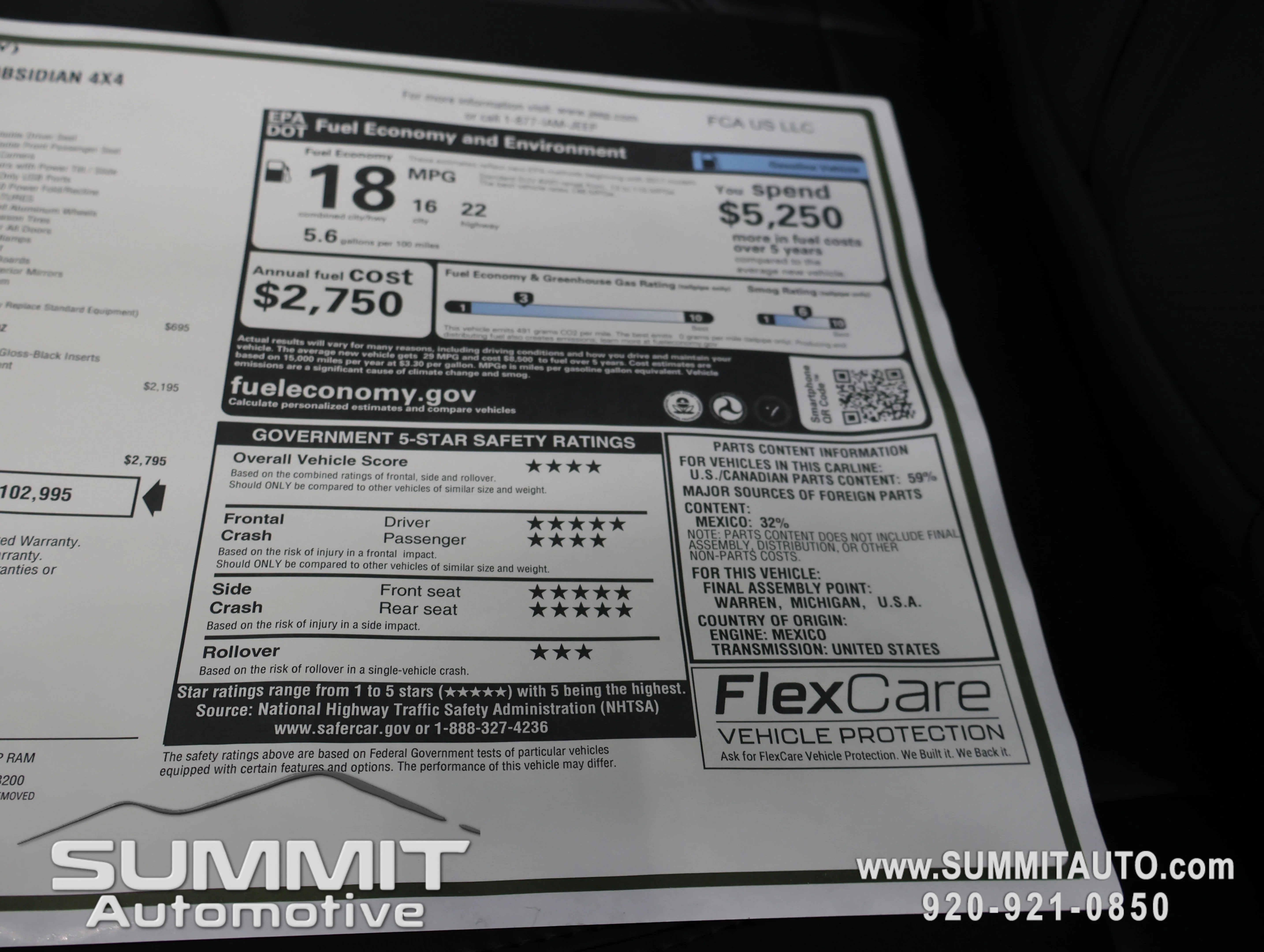 New 2026 Silver-Zynith Exterior Paint Jeep Summit Obsidian image 46