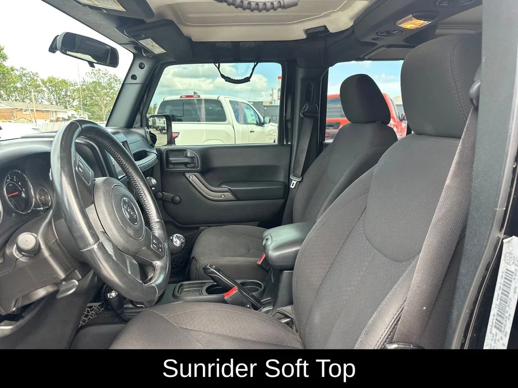 Used 2016 Black Jeep Unlimited Sport image 12