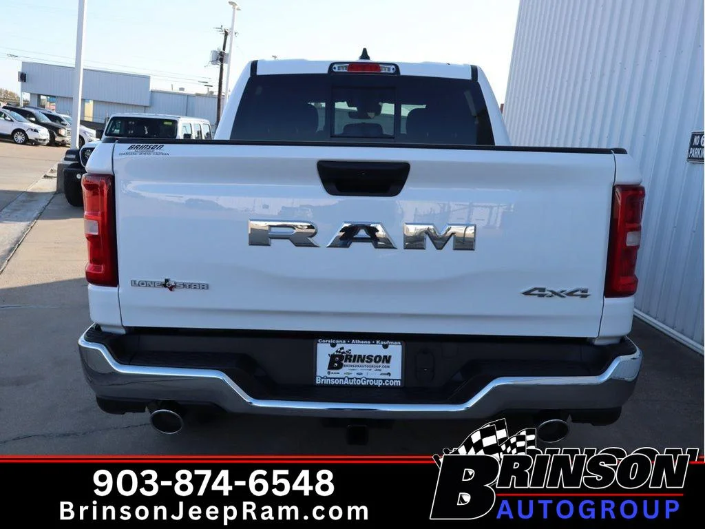 New 2026 Bright White Clear-Coat Exterior Paint RAM Lone Star image 4