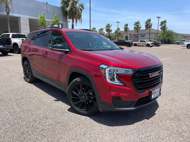 Used 2024 Red GMC SLE image 1