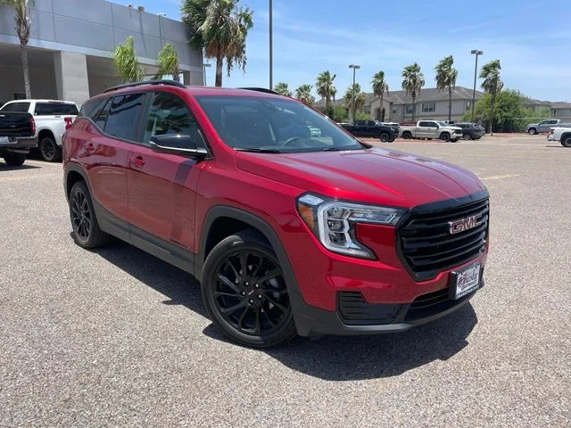 Used 2024 Red GMC SLE image 1