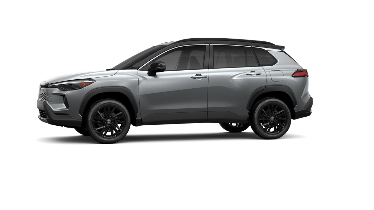 New 2026 Sonic Silver with Jet Black roof Toyota Hybrid XSE image 3