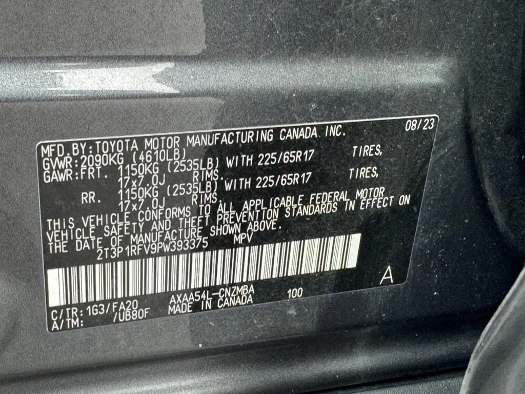Used 2023 Gray Toyota XLE image 24