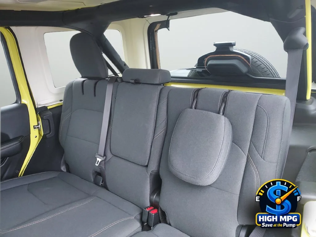 Used 2024 Yellow Jeep Sahara 4xe image 34