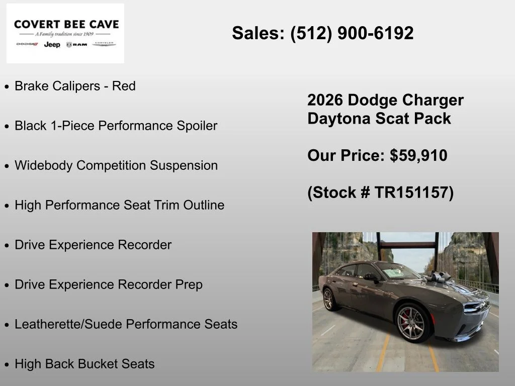 New 2026 Gray Dodge R/T Scat Pack image 18