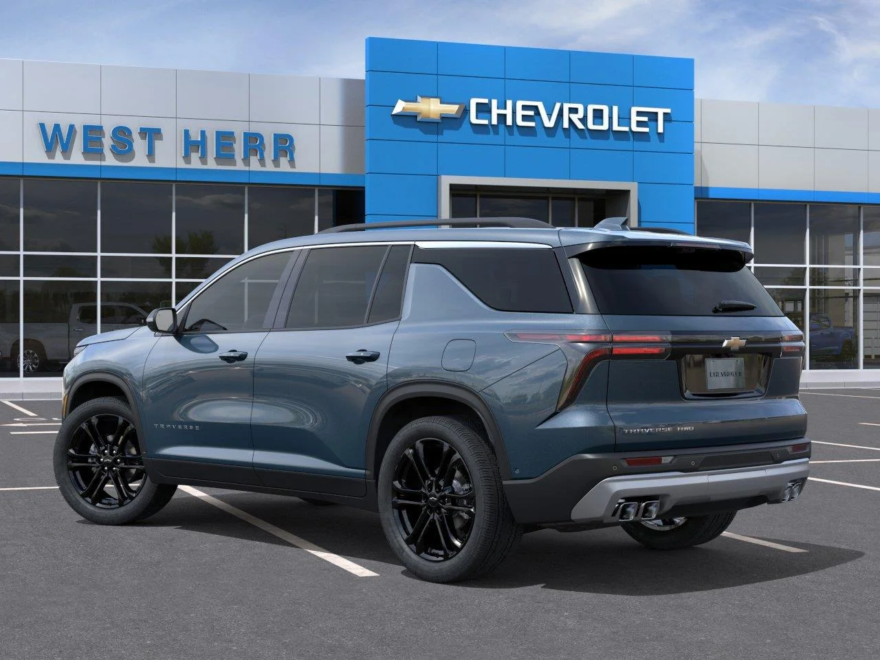 New 2026 Lakeshore Blue Metallic Chevrolet LT image 3