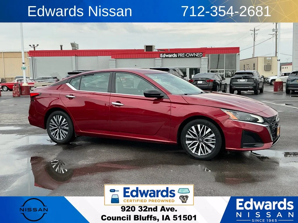 Certified Used 2024 Red Nissan 2.5 SV image 1