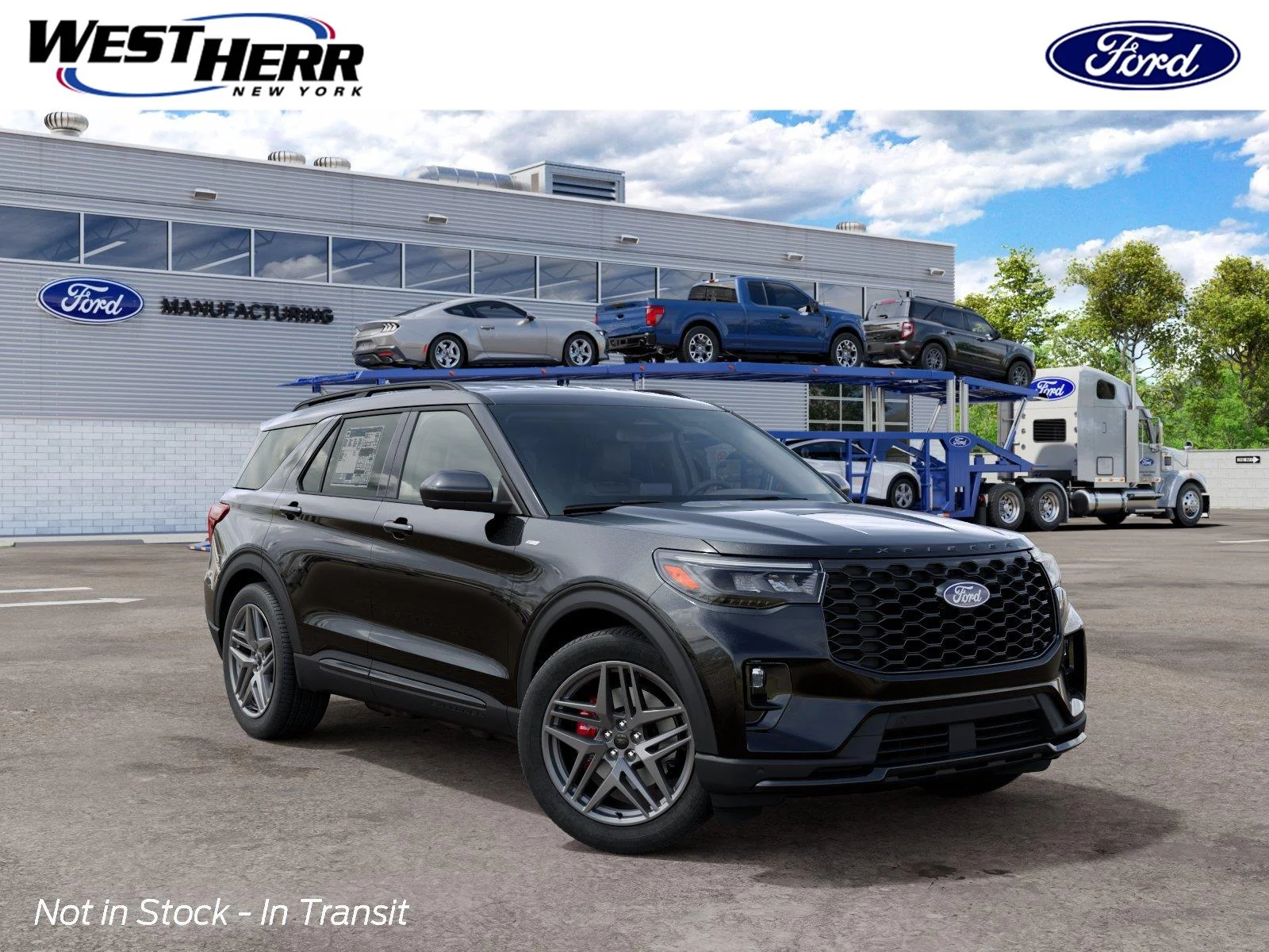 New 2027 Agate Black Metallic Ford ST-Line image 1