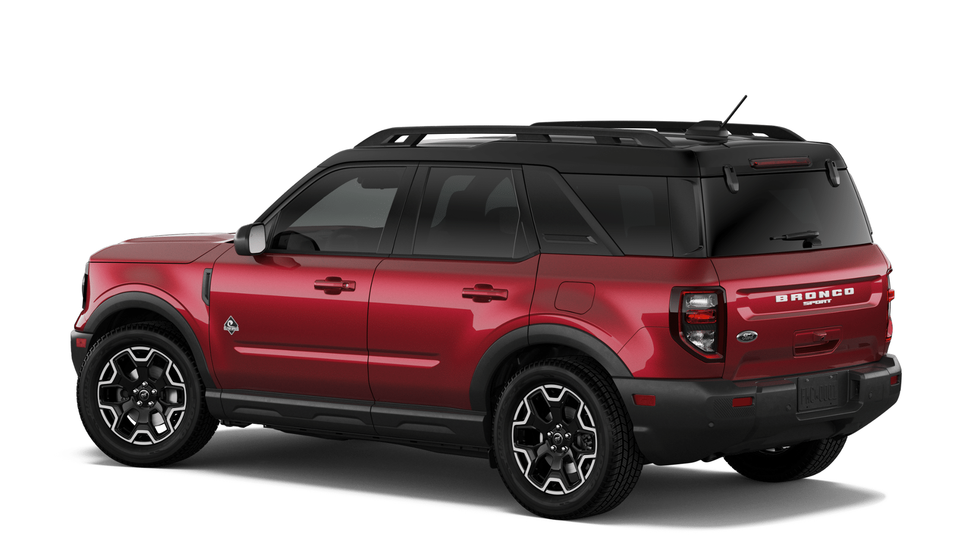 New 2026 Ruby Red Metallic Tinted Clearcoat Ford Outer Banks® image 2