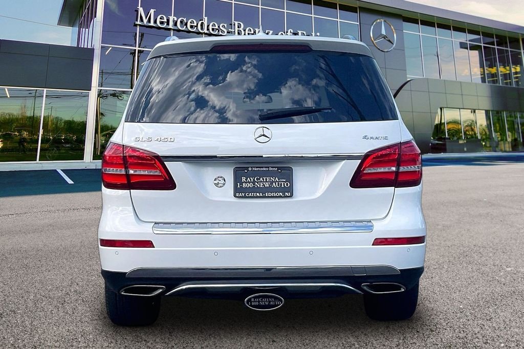 Used 2018 White Mercedes-Benz GLS 450 image 4