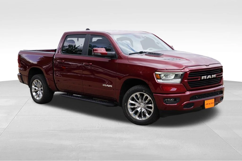 Certified Used 2023 Delmonico Red Pearlcoat Ram Laramie image 1
