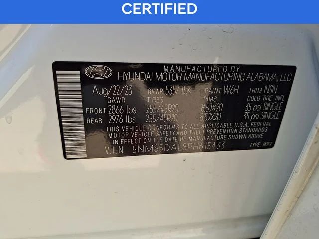 Certified Used 2023 White Hyundai Calligraphy image 27