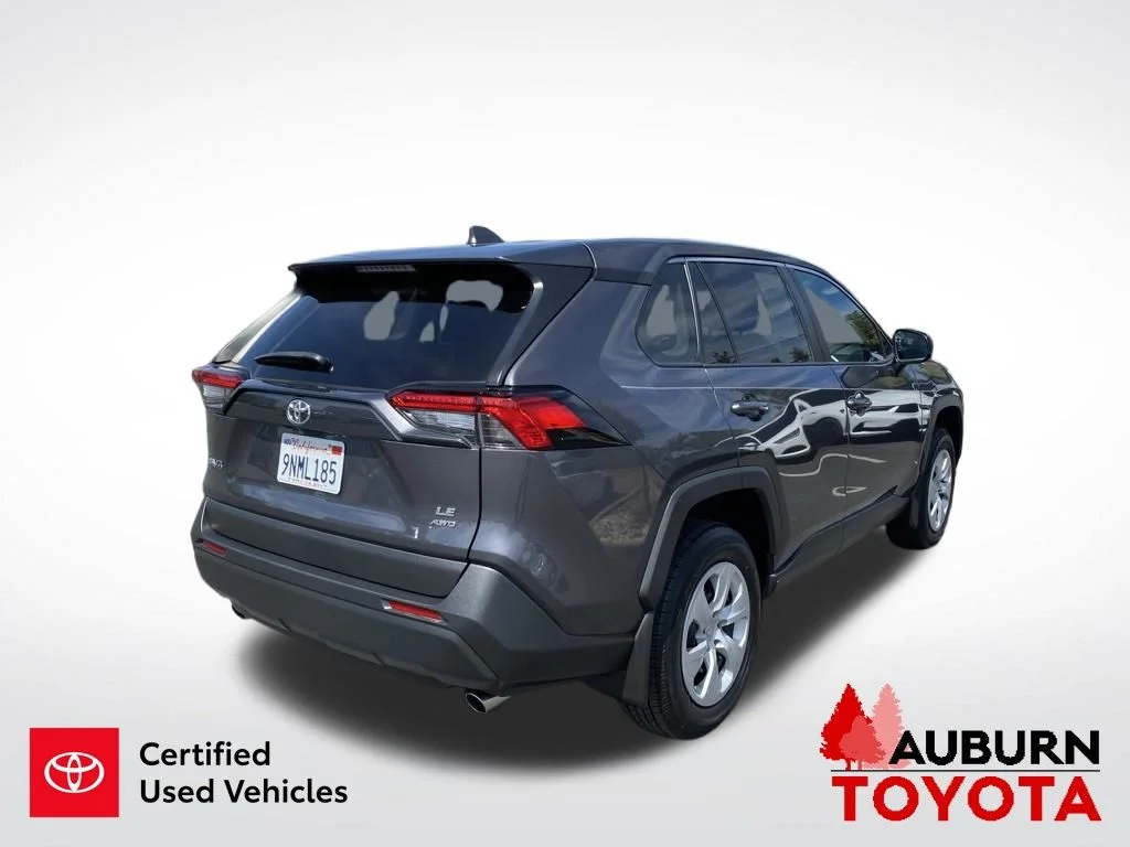Certified Used 2022 Magnetic Gray Metallic Toyota LE image 8