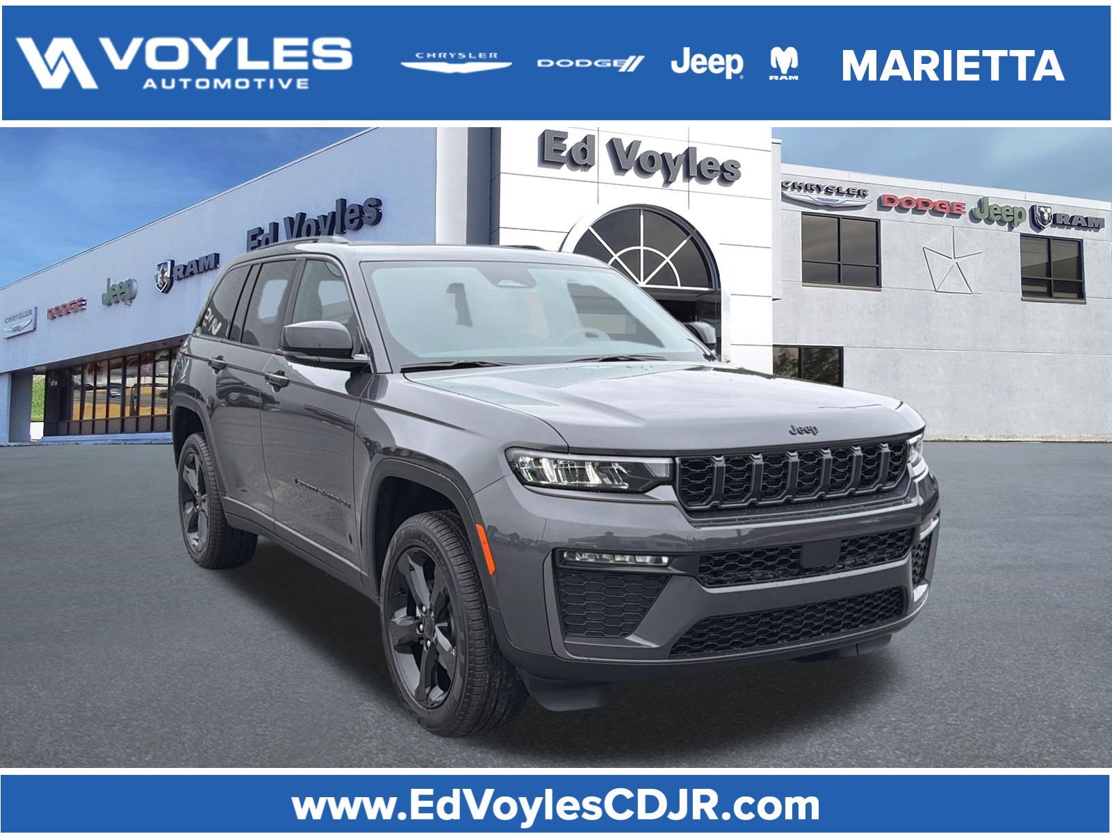 New 2026 Baltic Gray Metallic Clear-Coat Exterior Paint Jeep Limited image 1