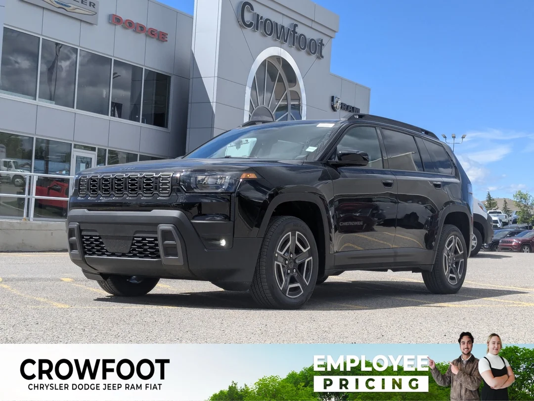 New 2026 Black Jeep Laredo - - 4x4 - 1.6L Turbo Hybrid - Adaptive Cruise - Blind Spot Detection & More! image 1