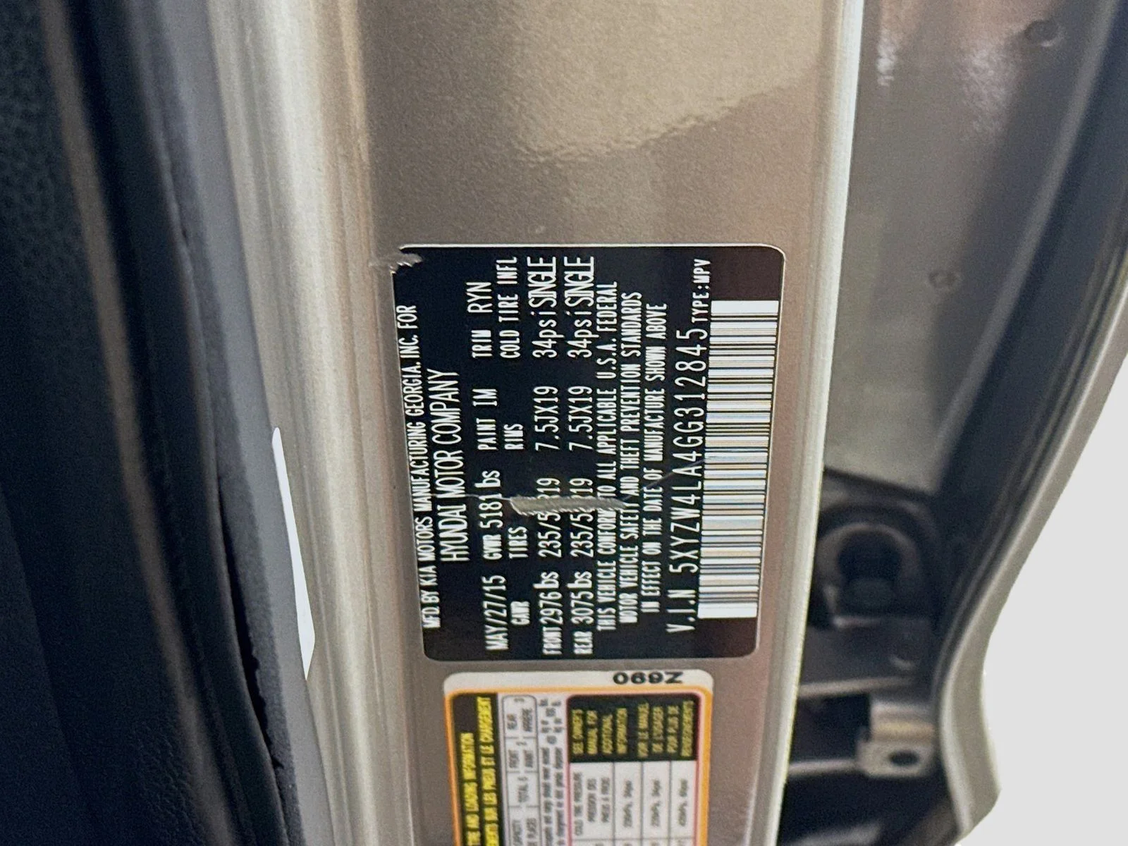Used 2016 Gray Hyundai 2.0T image 36