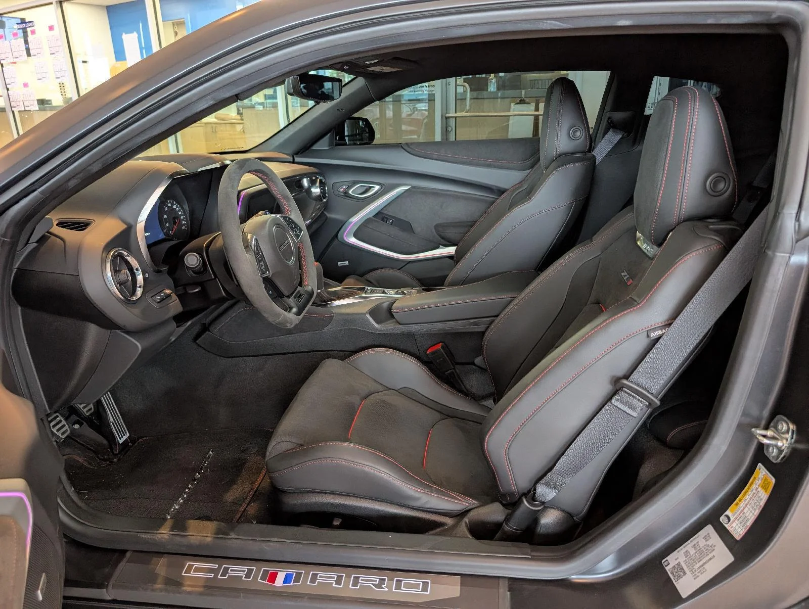 Used 2024 Panther Black Matte Chevrolet ZL1 image 12