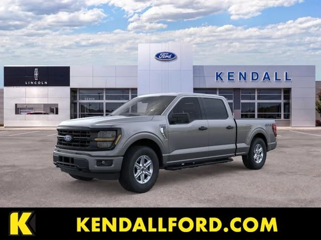 New 2026 Gray Metallic Ford XLT image 1