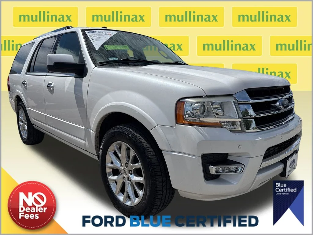 Certified Used 2017 White Ford Limited image 1
