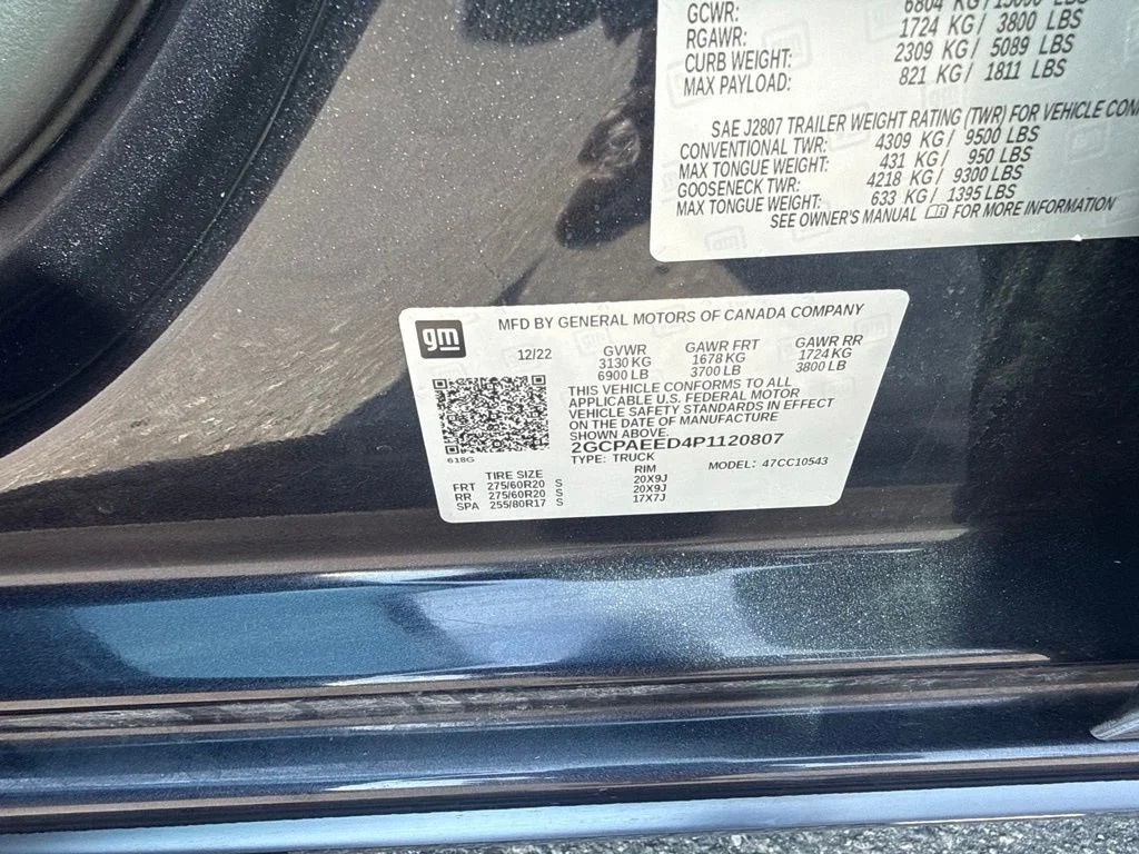 Used 2023 Gray Chevrolet LTZ image 24