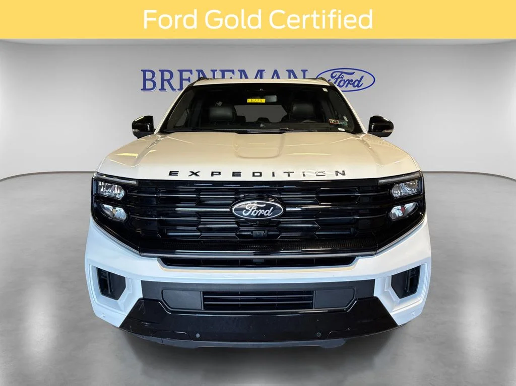 Used 2025 White Metallic Ford Platinum image 2