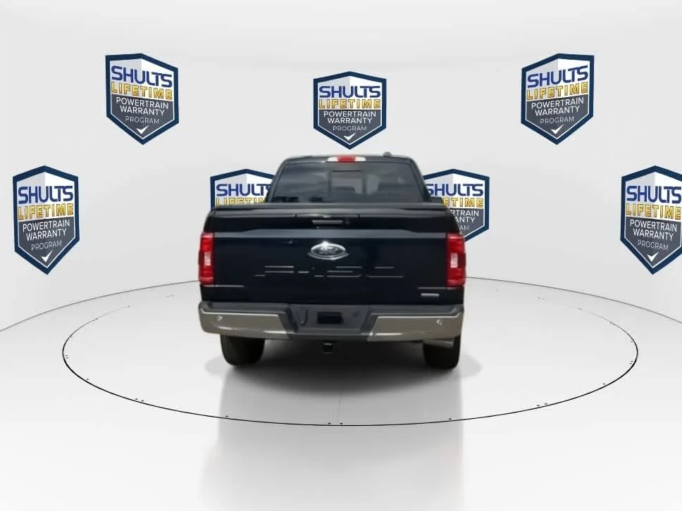 Used 2022 Antimatter Blue Metallic Ford XLT image 9