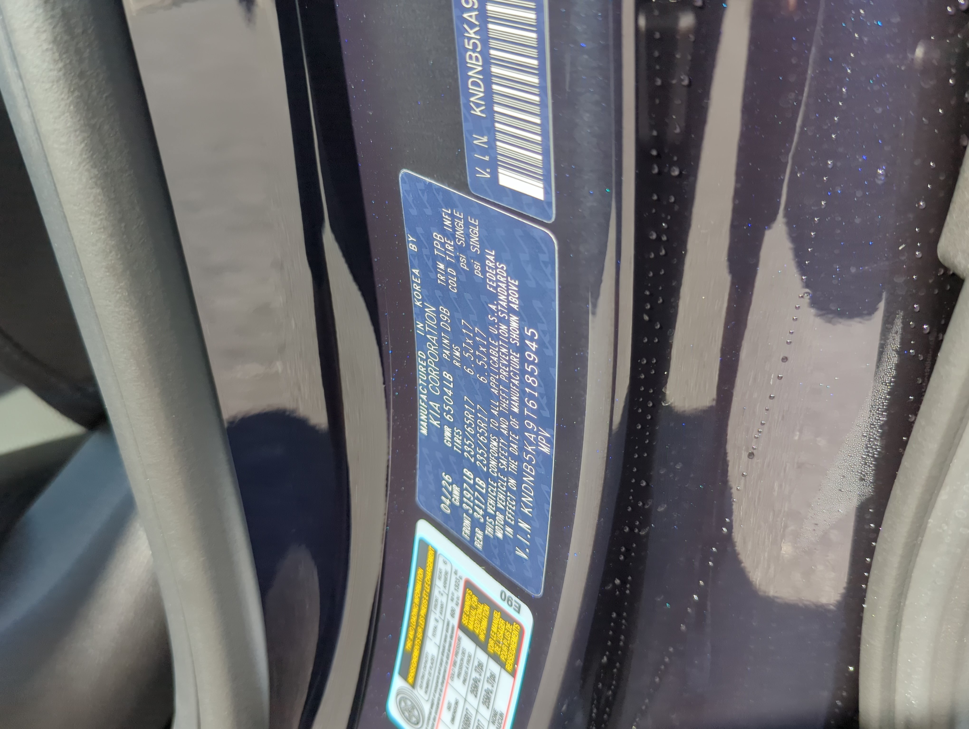 New 2026 Deep Chroma Blue Kia LXS image 34
