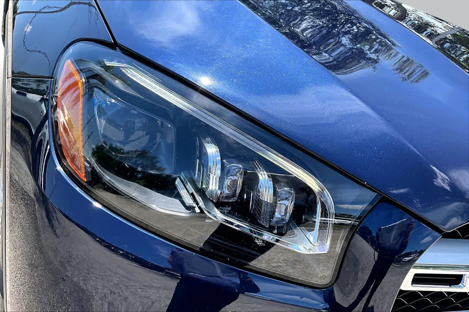 Used 2021 Lunar Blue Metallic Mercedes-Benz GLS 450 image 28