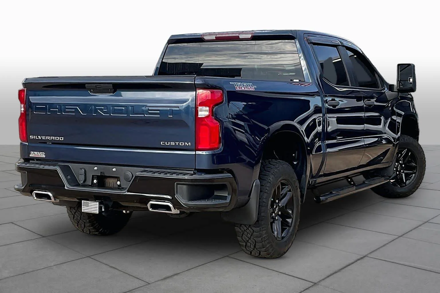 Used 2021 Northsky Blue Metallic Chevrolet Custom Trail Boss image 12