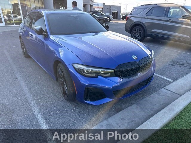 Used 2022 Portimao Blue Metallic BMW M340i xDrive image 2
