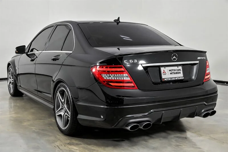 Used 2013 Magnetite Black Metallic Mercedes-Benz C 63 AMG® image 7