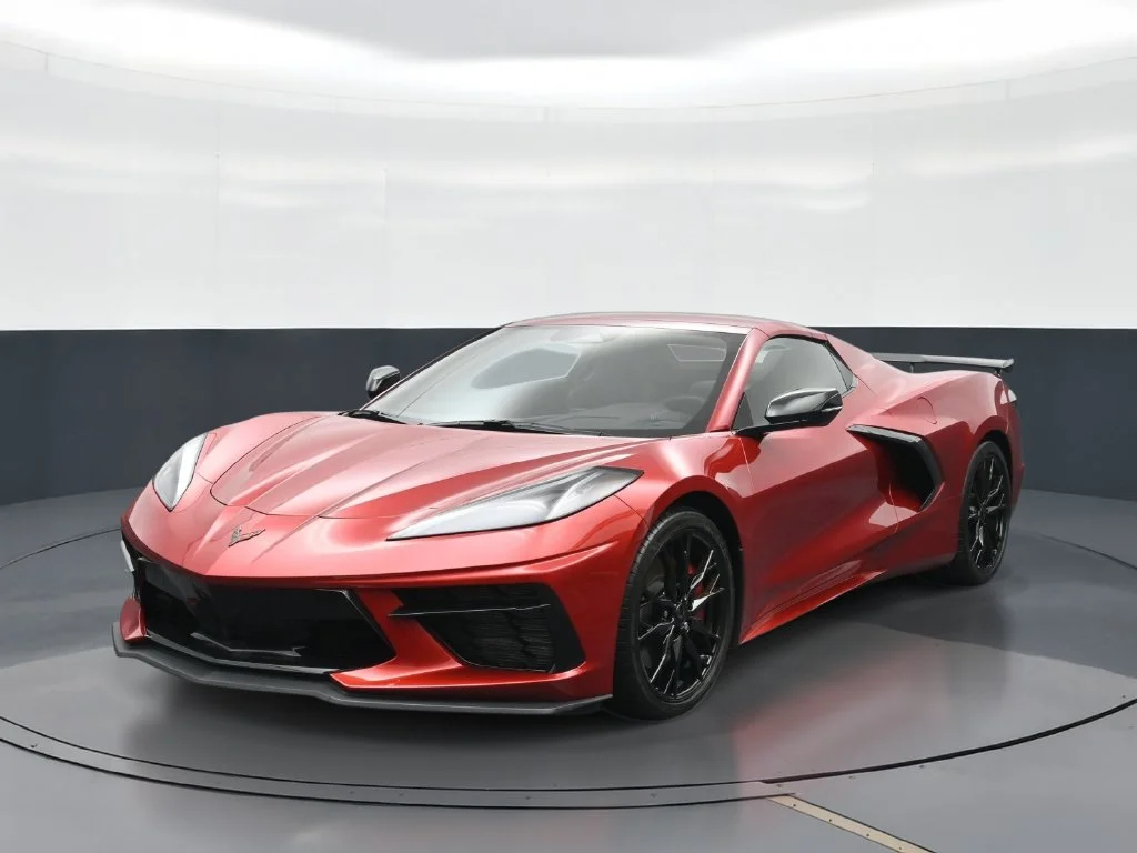 Used 2025 Red Chevrolet Stingray image 1