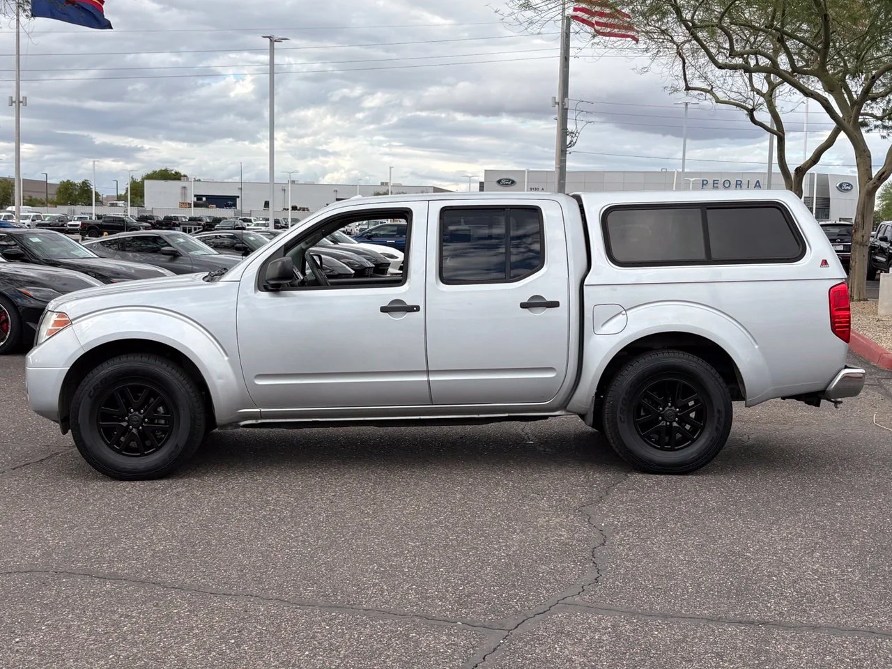 Used 2018 Brilliant Silver Nissan SV image 2
