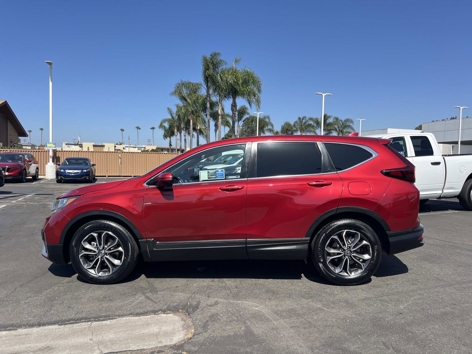 Used 2021 Red Honda EX image 2