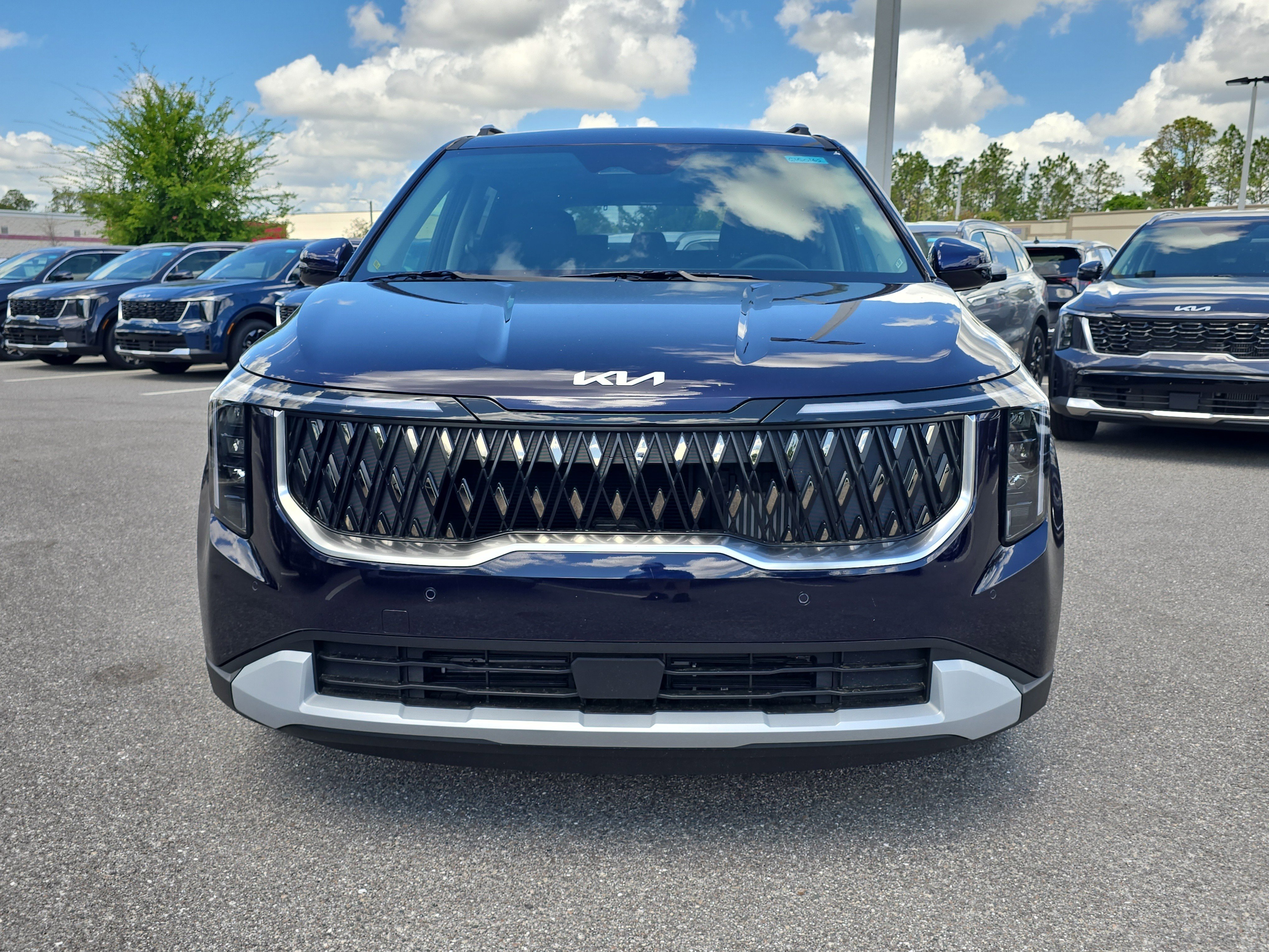 New 2026 Deep Chroma Blue Kia EX image 3