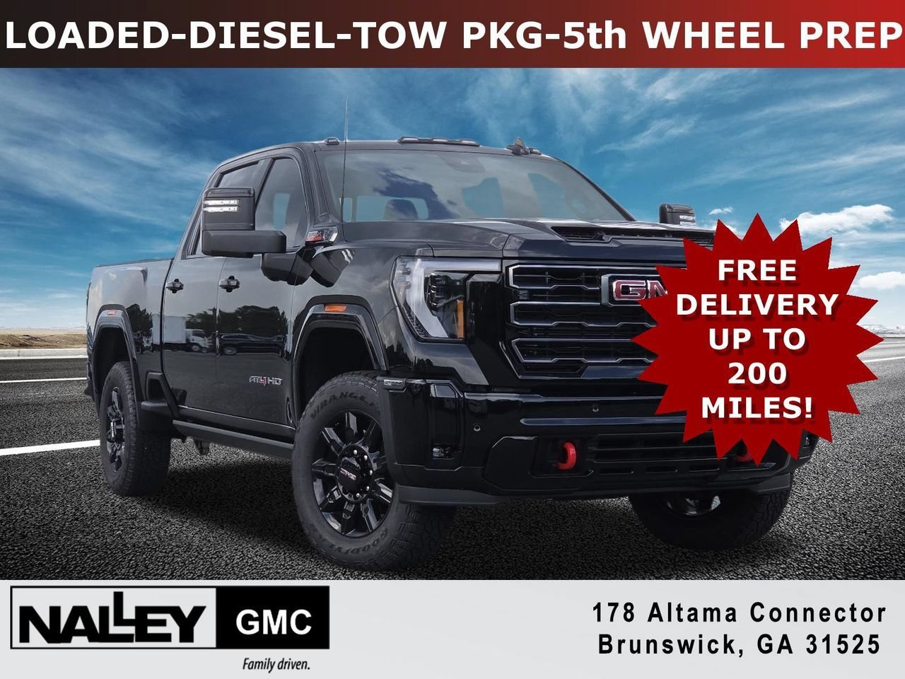 New 2026 Onyx Black GMC AT4 image 1