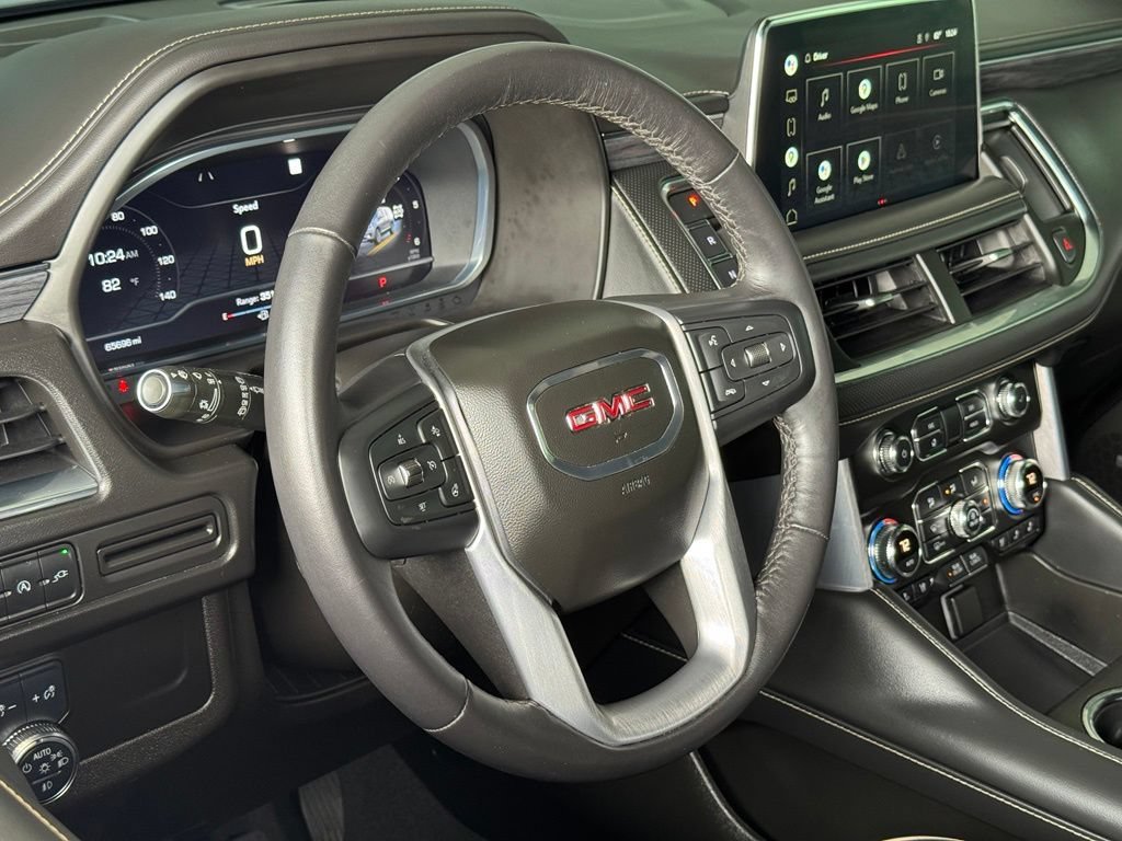 Used 2022 Satin Steel Metallic GMC SLT image 22