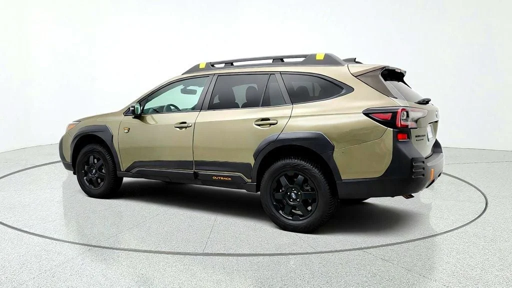Used 2022 Autumn Green Metallic Subaru Wilderness CVT w/ Power Moonroof & Navigation image 7